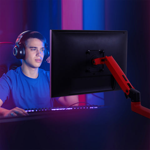 Ergotron LX Desk Mount LCD Monitor Arm (Zaku II Red Comet)