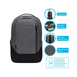 Targus Cypress Hero Backpack with EcoSmart - Light Gray