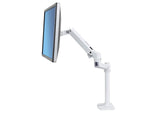 Ergotron LX Desk Mount LCD Monitor Arm - Tall Pole, Bright White